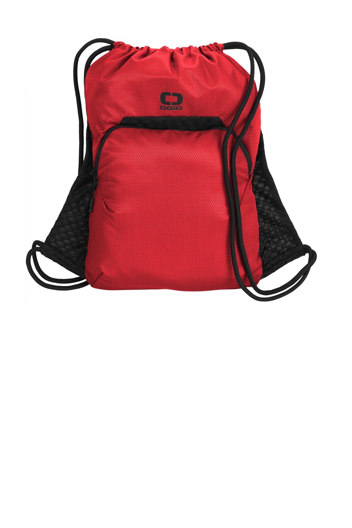 OGIO Boundary Cinch Pack. 92000 - Ripped Red - front