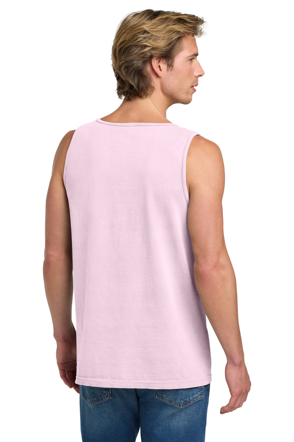 COMFORT COLORS Heavyweight Ring Spun Tank Top. 9360 - Blossom - back