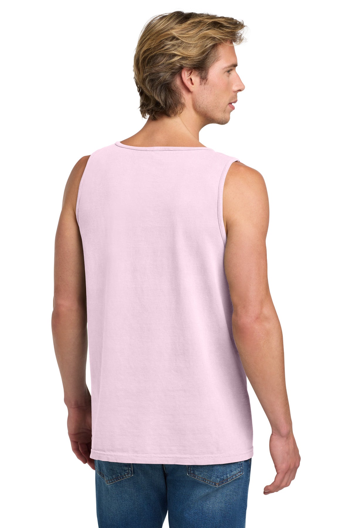 COMFORT COLORS Heavyweight Ring Spun Tank Top. 9360 - Blossom - back