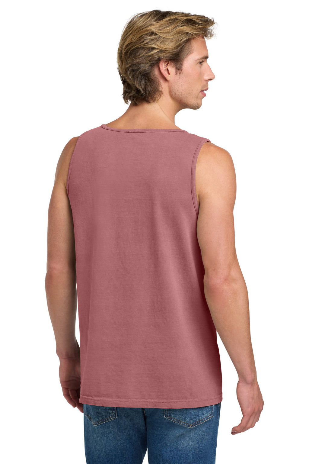 COMFORT COLORS Heavyweight Ring Spun Tank Top. 9360 - Brick - back