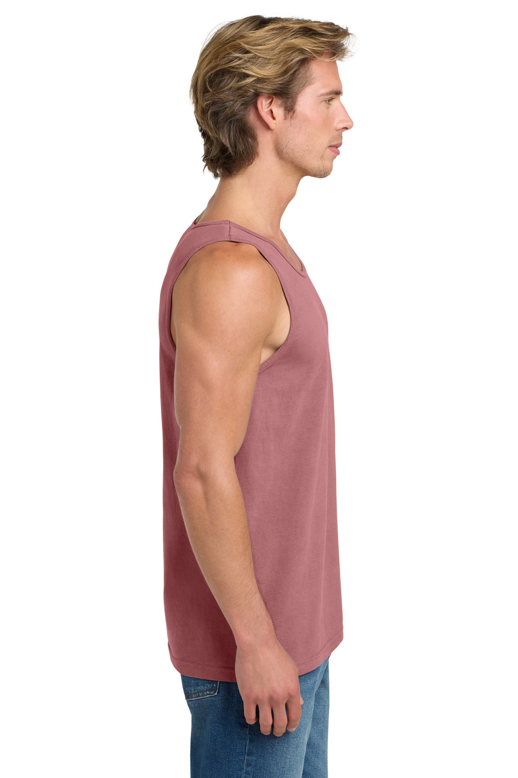 COMFORT COLORS Heavyweight Ring Spun Tank Top. 9360 - Brick - side
