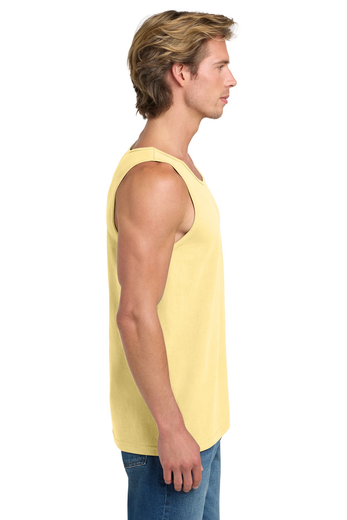 COMFORT COLORS Heavyweight Ring Spun Tank Top. 9360 - Butter - side