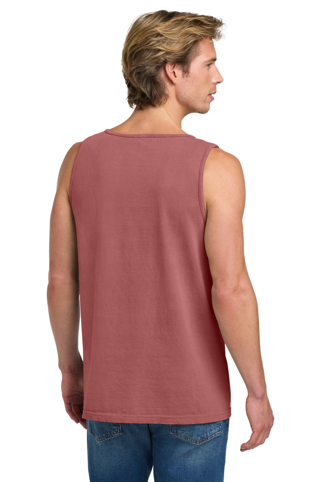 COMFORT COLORS Heavyweight Ring Spun Tank Top. 9360 - Crimson - back