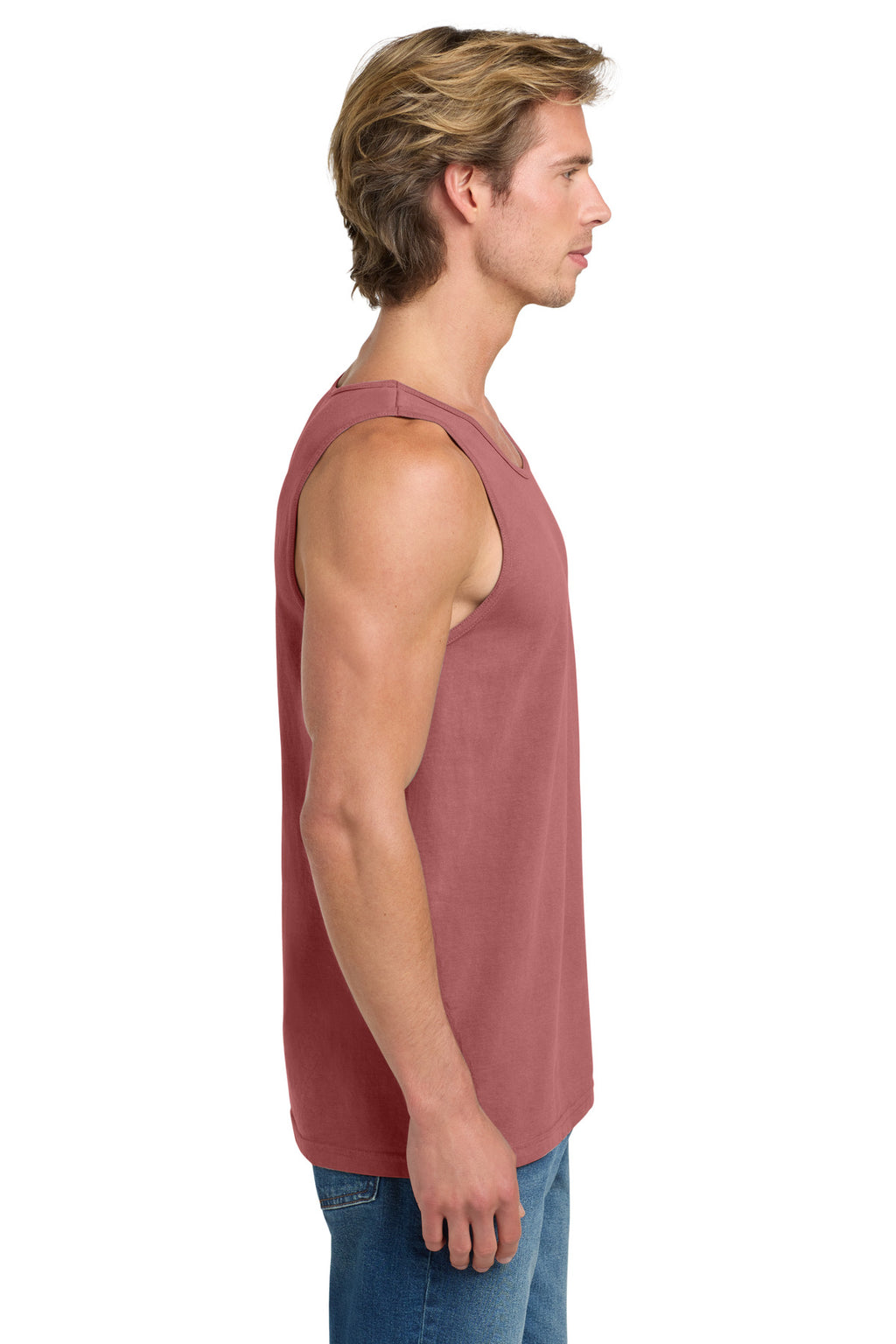 COMFORT COLORS Heavyweight Ring Spun Tank Top. 9360 - Crimson - side