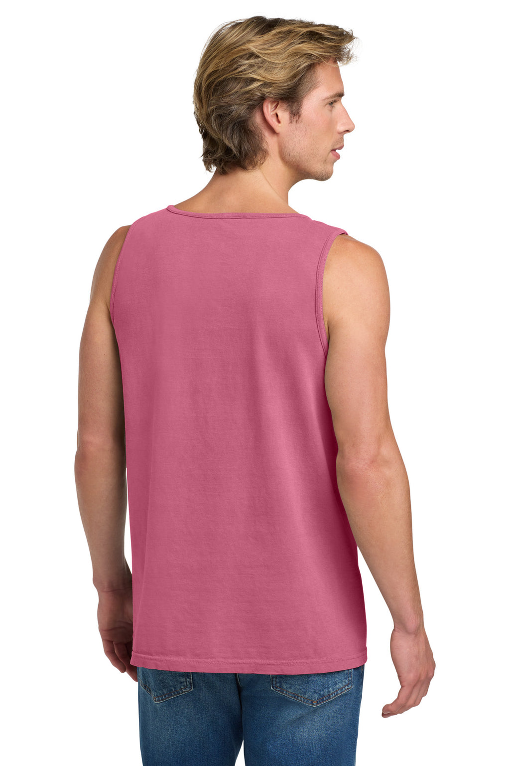 COMFORT COLORS Heavyweight Ring Spun Tank Top. 9360 - Crunchberry - back
