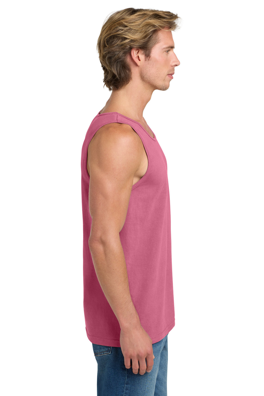COMFORT COLORS Heavyweight Ring Spun Tank Top. 9360 - Crunchberry - side