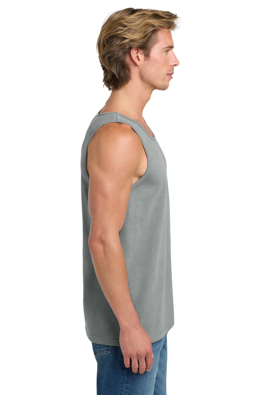 COMFORT COLORS Heavyweight Ring Spun Tank Top. 9360 - Granite - side