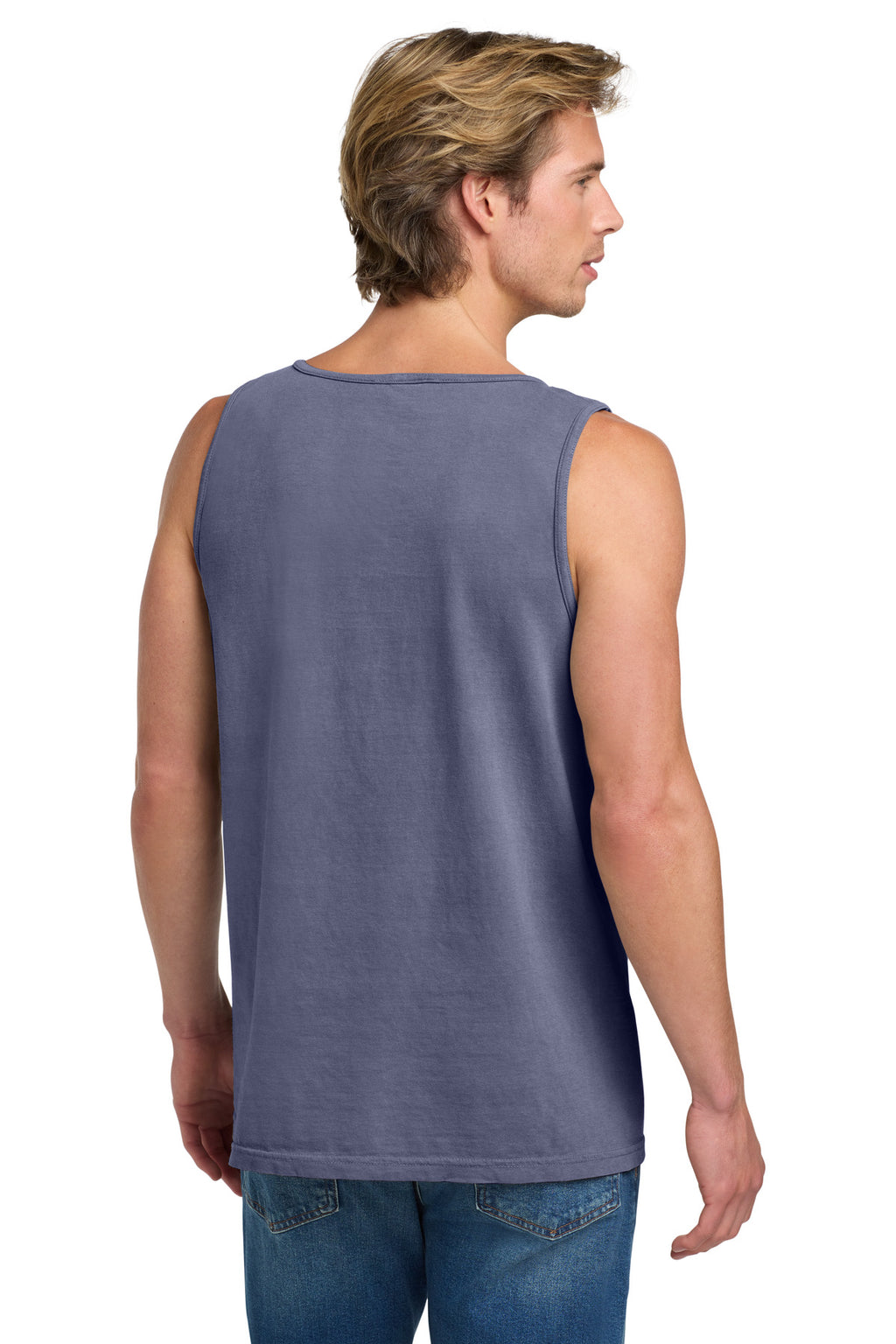 COMFORT COLORS Heavyweight Ring Spun Tank Top. 9360 - Grape - back