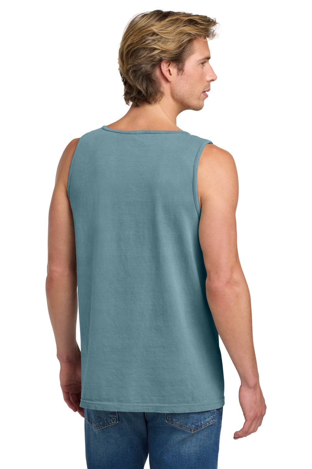 COMFORT COLORS Heavyweight Ring Spun Tank Top. 9360 - Ice Blue - back
