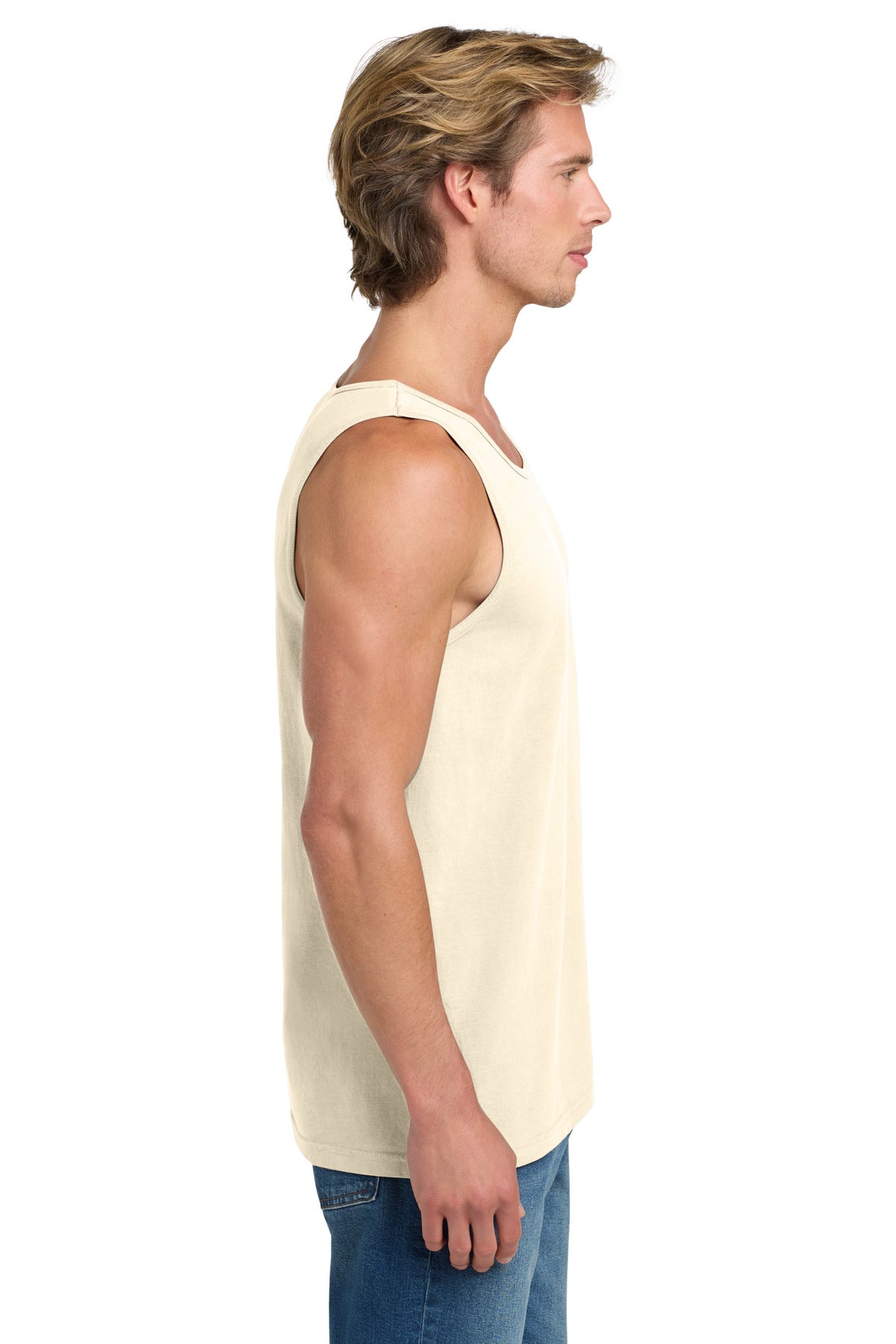COMFORT COLORS Heavyweight Ring Spun Tank Top. 9360 - Ivory - side