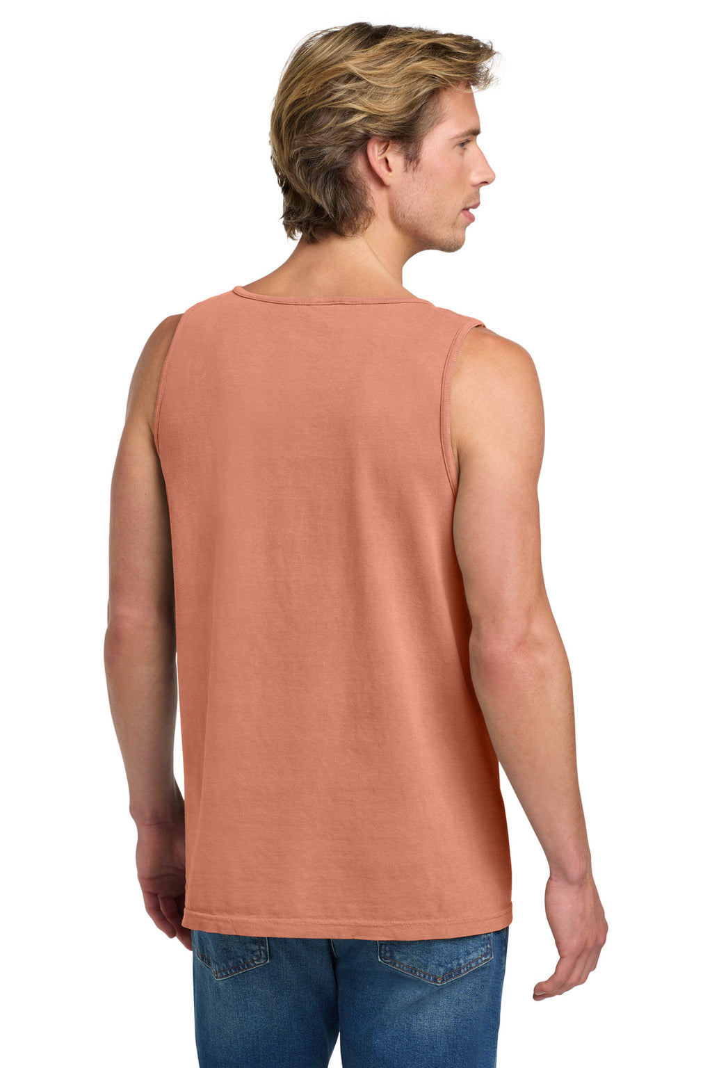 COMFORT COLORS Heavyweight Ring Spun Tank Top. 9360 - Terracotta - back
