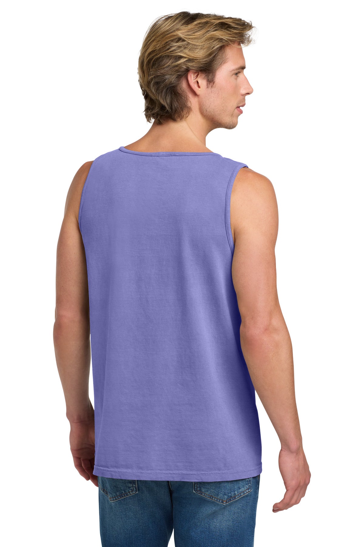 COMFORT COLORS Heavyweight Ring Spun Tank Top. 9360 - Violet - back