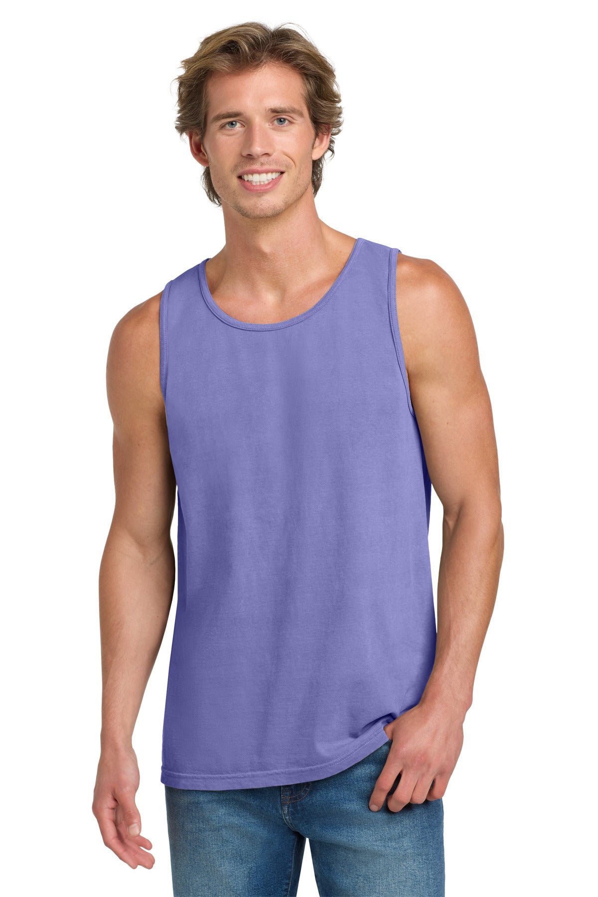 COMFORT COLORS Heavyweight Ring Spun Tank Top. 9360 - Violet - front