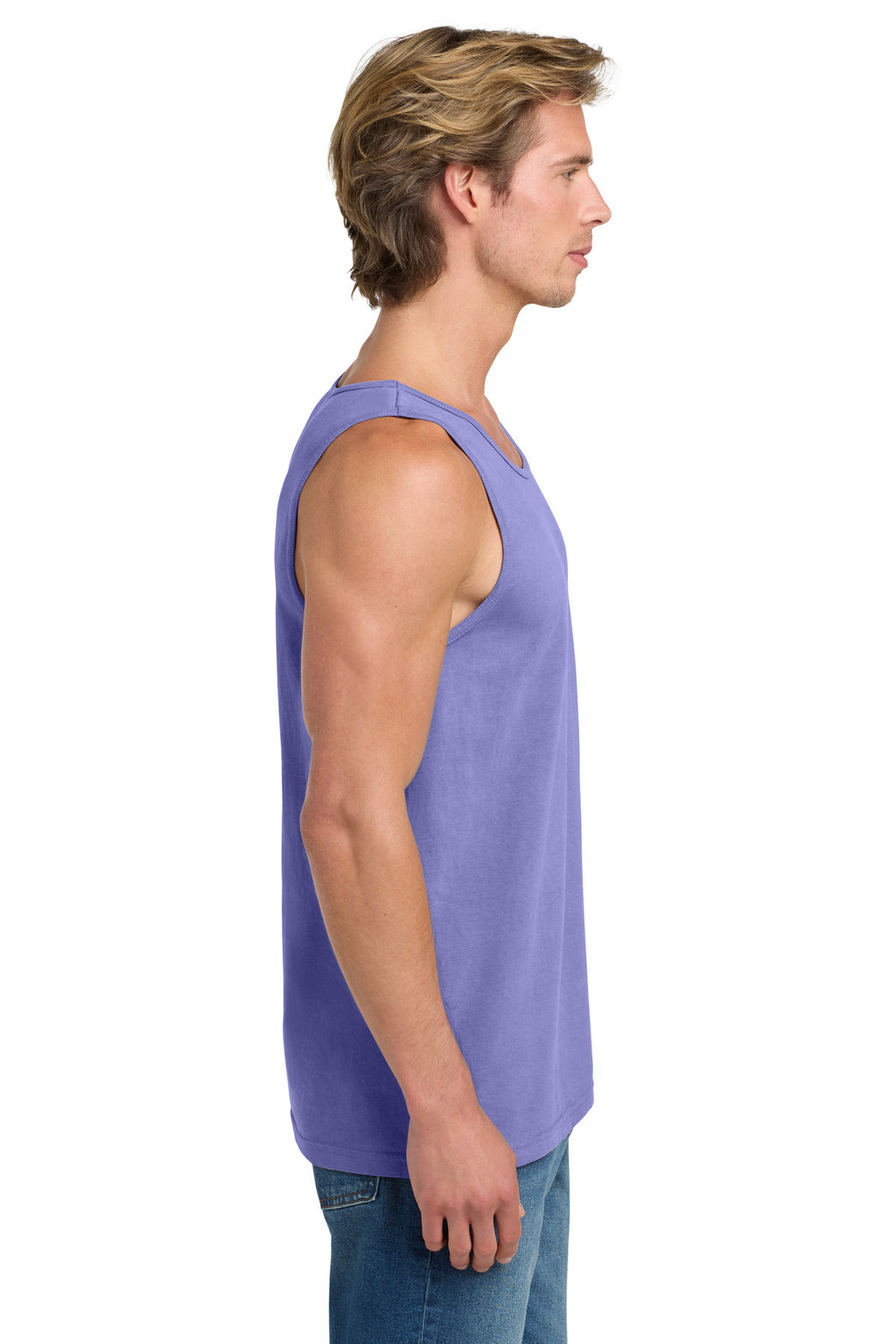 COMFORT COLORS Heavyweight Ring Spun Tank Top. 9360 - Violet - side