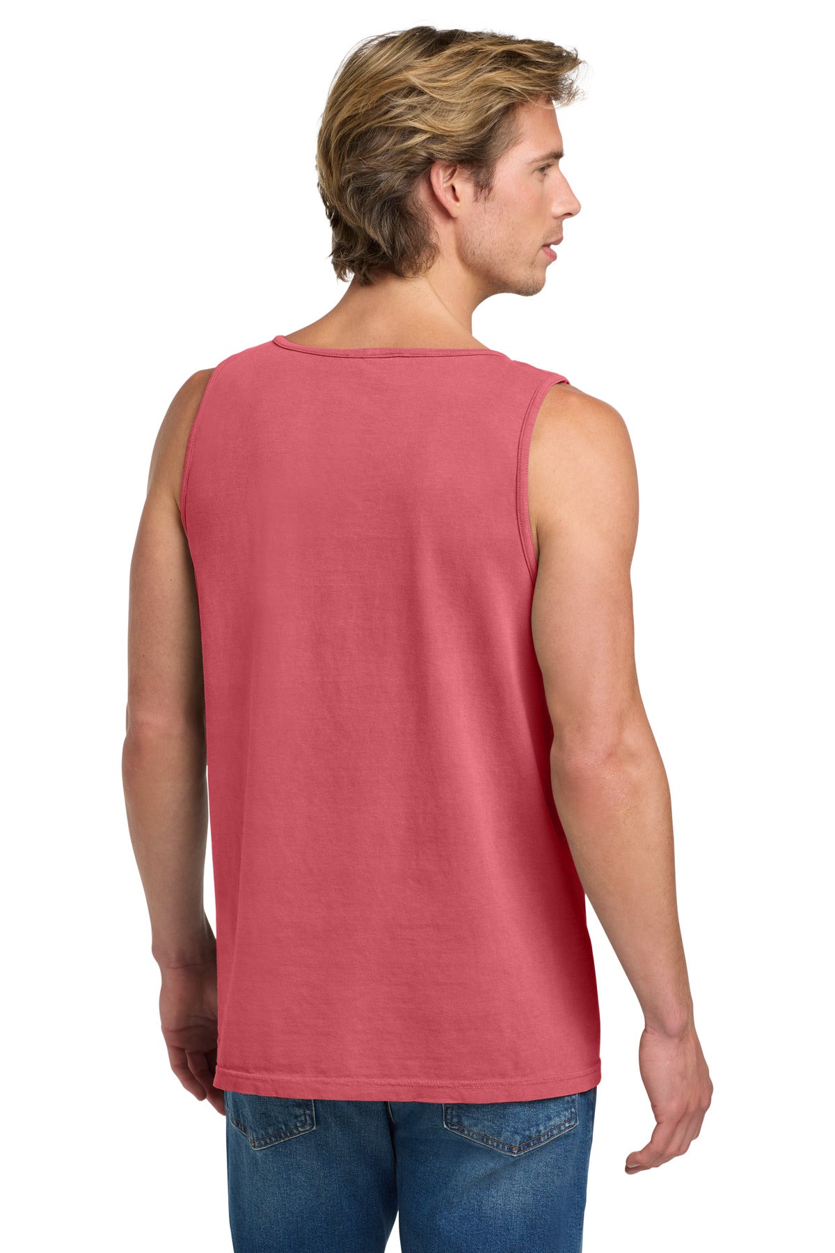 COMFORT COLORS Heavyweight Ring Spun Tank Top. 9360 - Watermelon - back