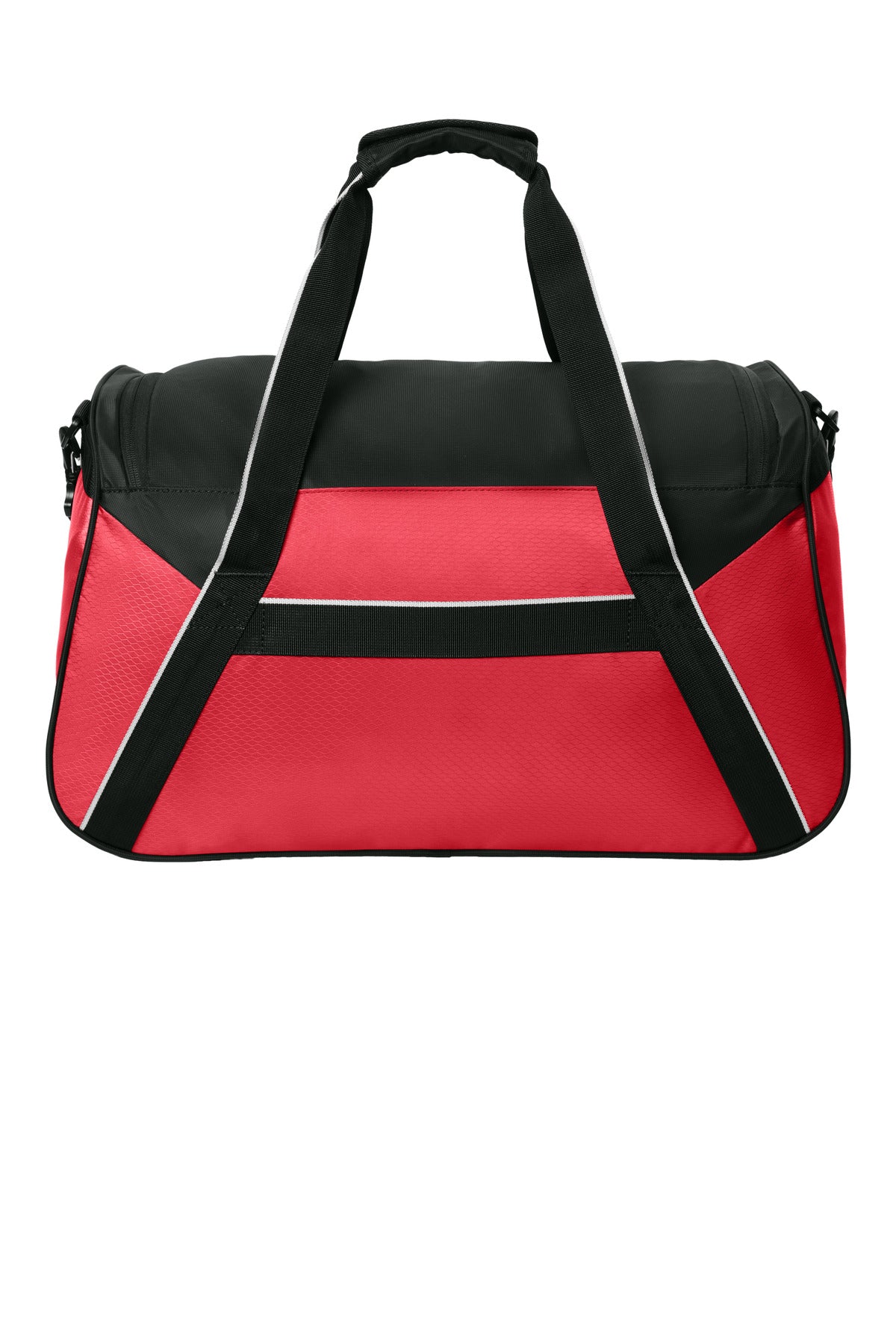 OGIO Inception Duffel 95002 - Signal Red/ Blacktop - back