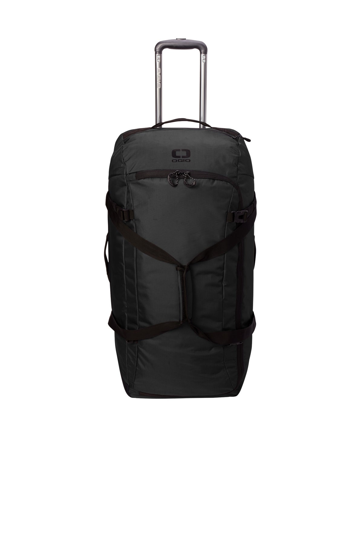 OGIO Passage Wheeled Checked Duffel 98003 - Blacktop - front
