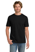 Gildan 100% Ring Spun Cotton T-Shirt. 980 - Black - front