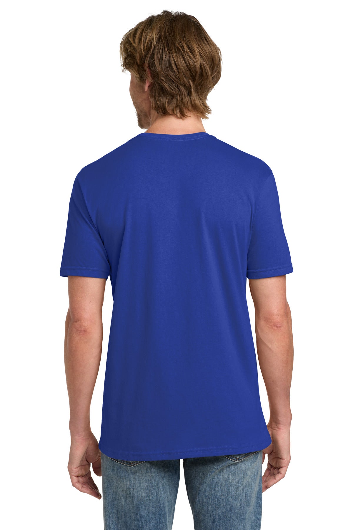 Gildan 100% Ring Spun Cotton T-Shirt. 980 - Royal Blue - back