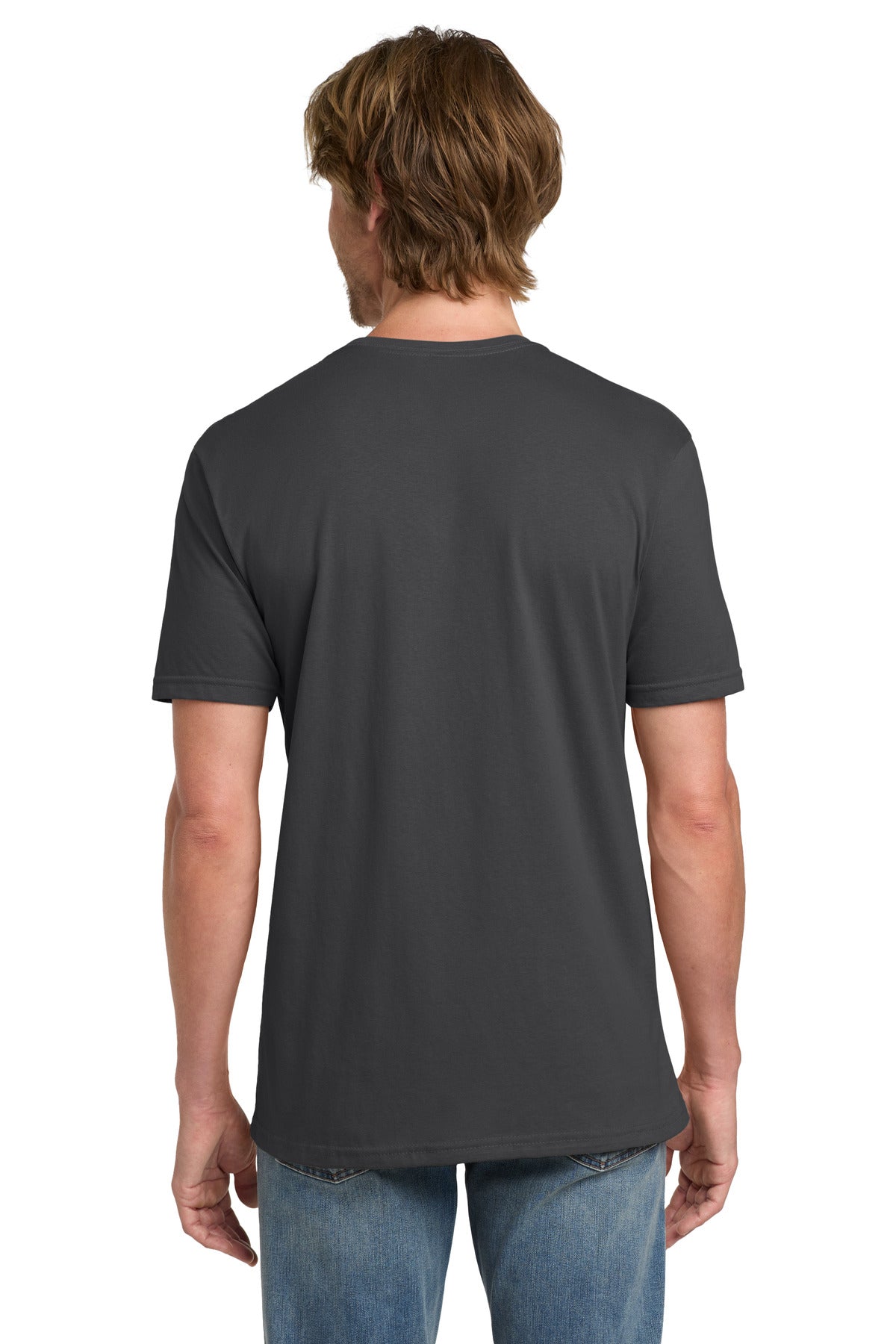 Gildan 100% Ring Spun Cotton T-Shirt. 980 - Smoke - back
