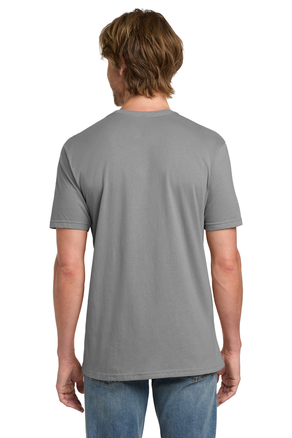 Gildan 100% Ring Spun Cotton T-Shirt. 980 - Storm Grey - back