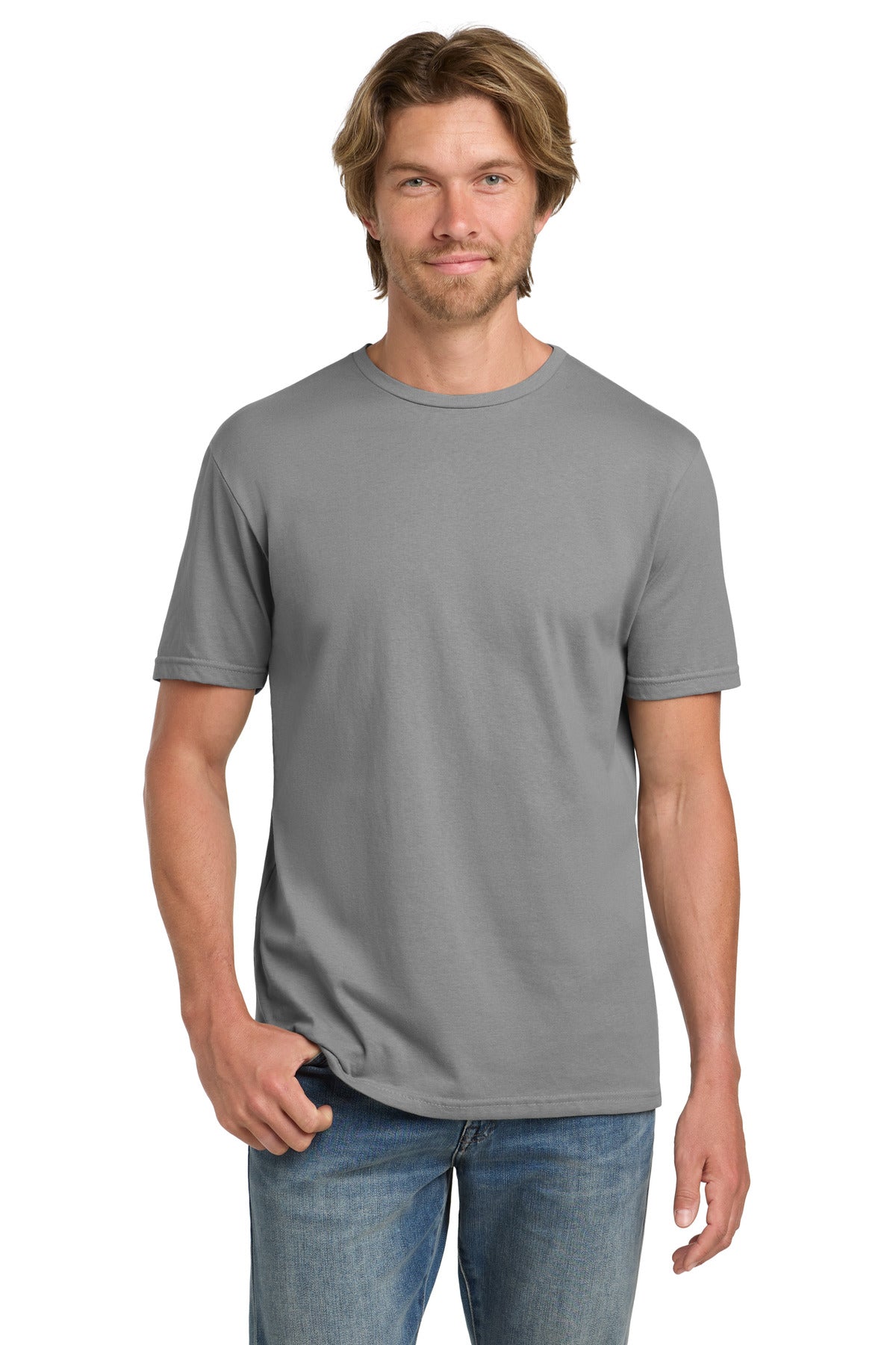 Gildan 100% Ring Spun Cotton T-Shirt. 980 - Storm Grey - front