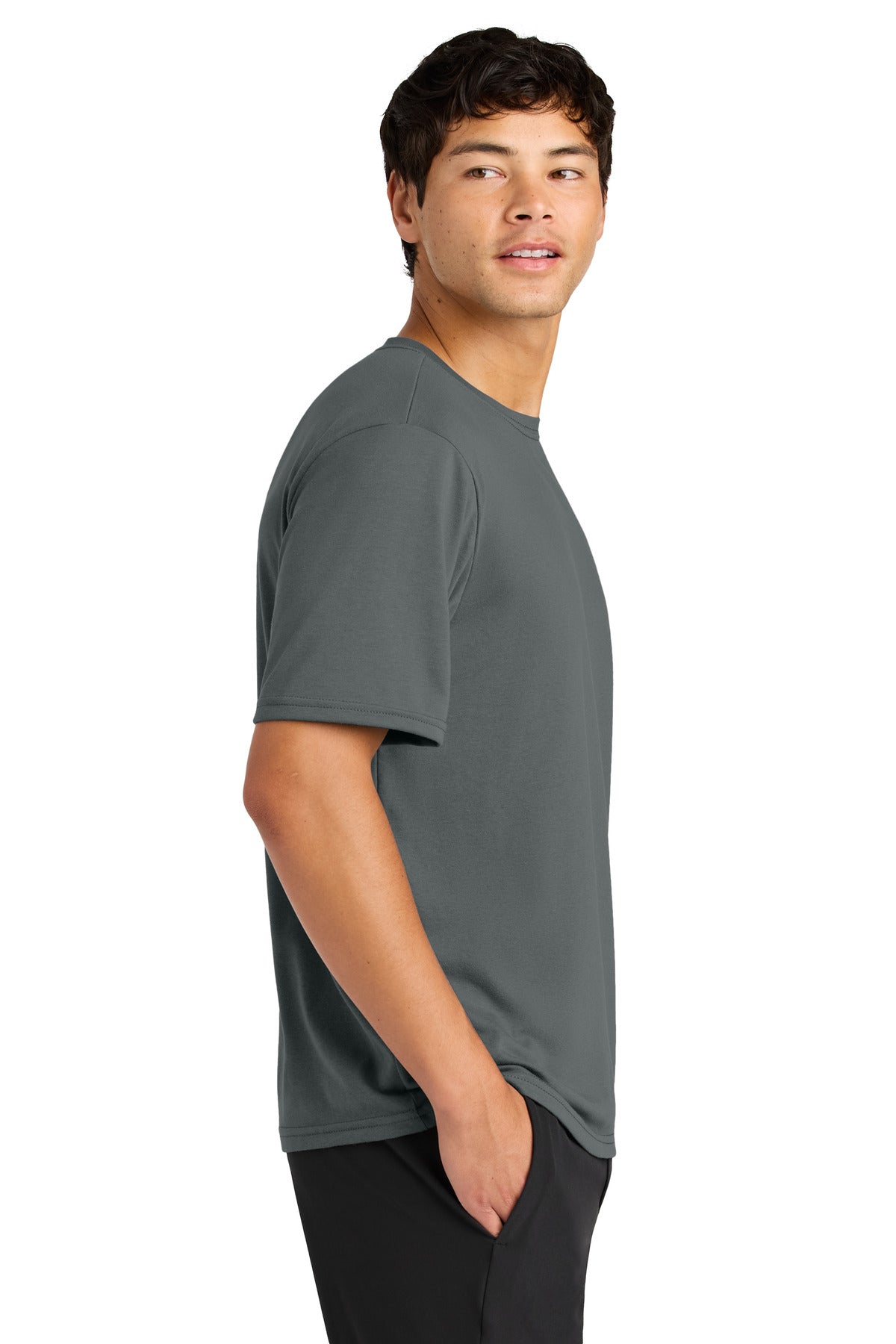 A4 Softek Short Sleeve Tee A4N3013 - Graphite - side