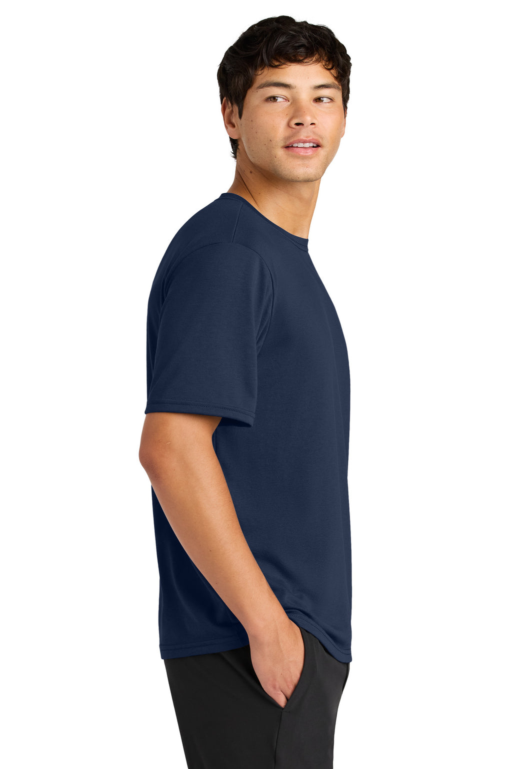 A4 Softek Short Sleeve Tee A4N3013 - Navy - side