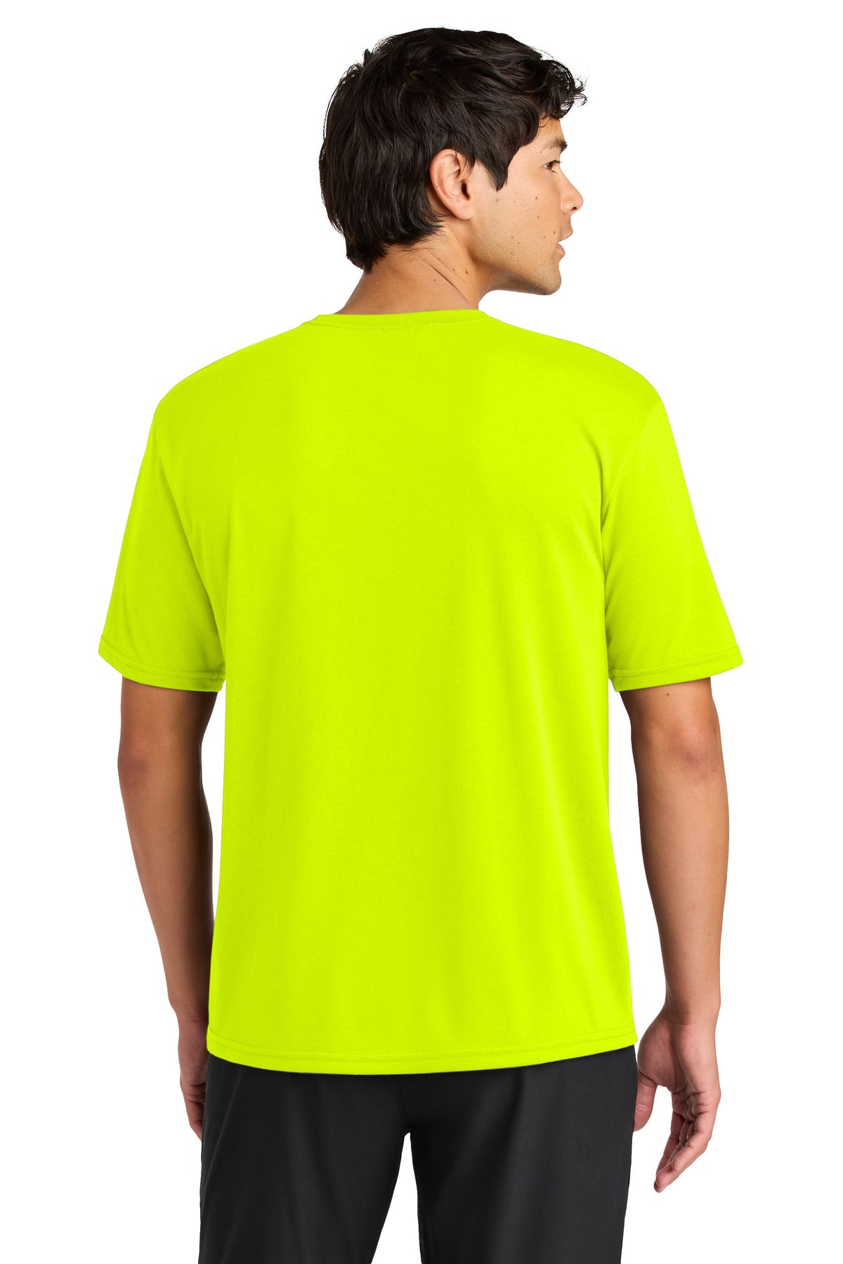 A4 Softek Short Sleeve Tee A4N3013 - Safety Yellow - back