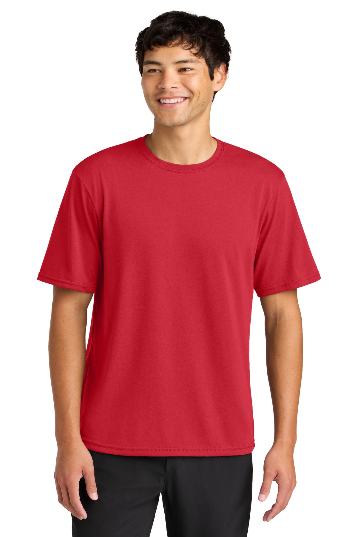 A4 Softek Short Sleeve Tee A4N3013 - Scarlet - front