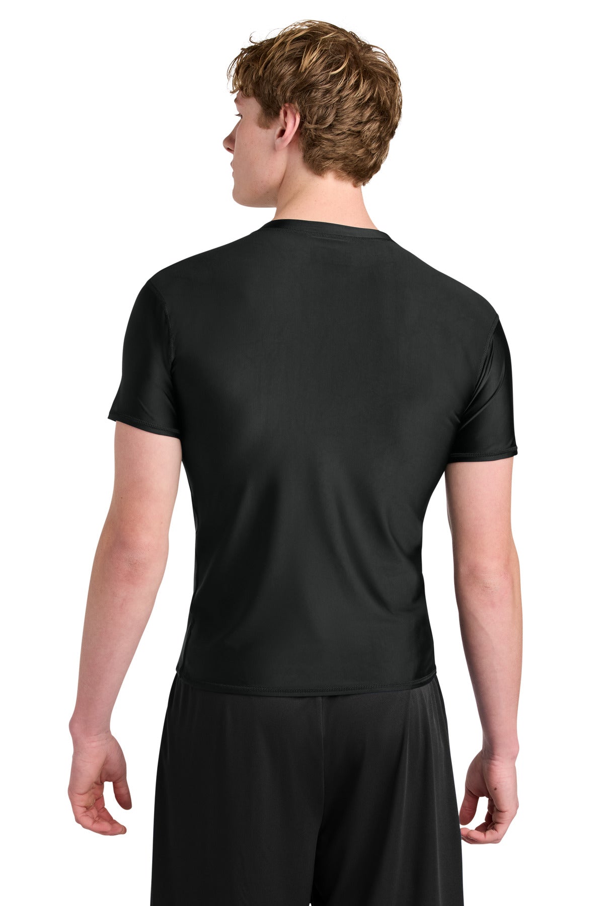 A4 Compression Short Sleeve Tee A4N3130 - Black - back