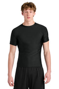 A4 Compression Short Sleeve Tee A4N3130 - Black - front
