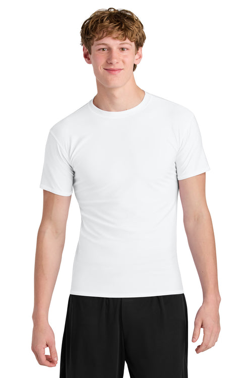 A4 Compression Short Sleeve Tee A4N3130 - White - front