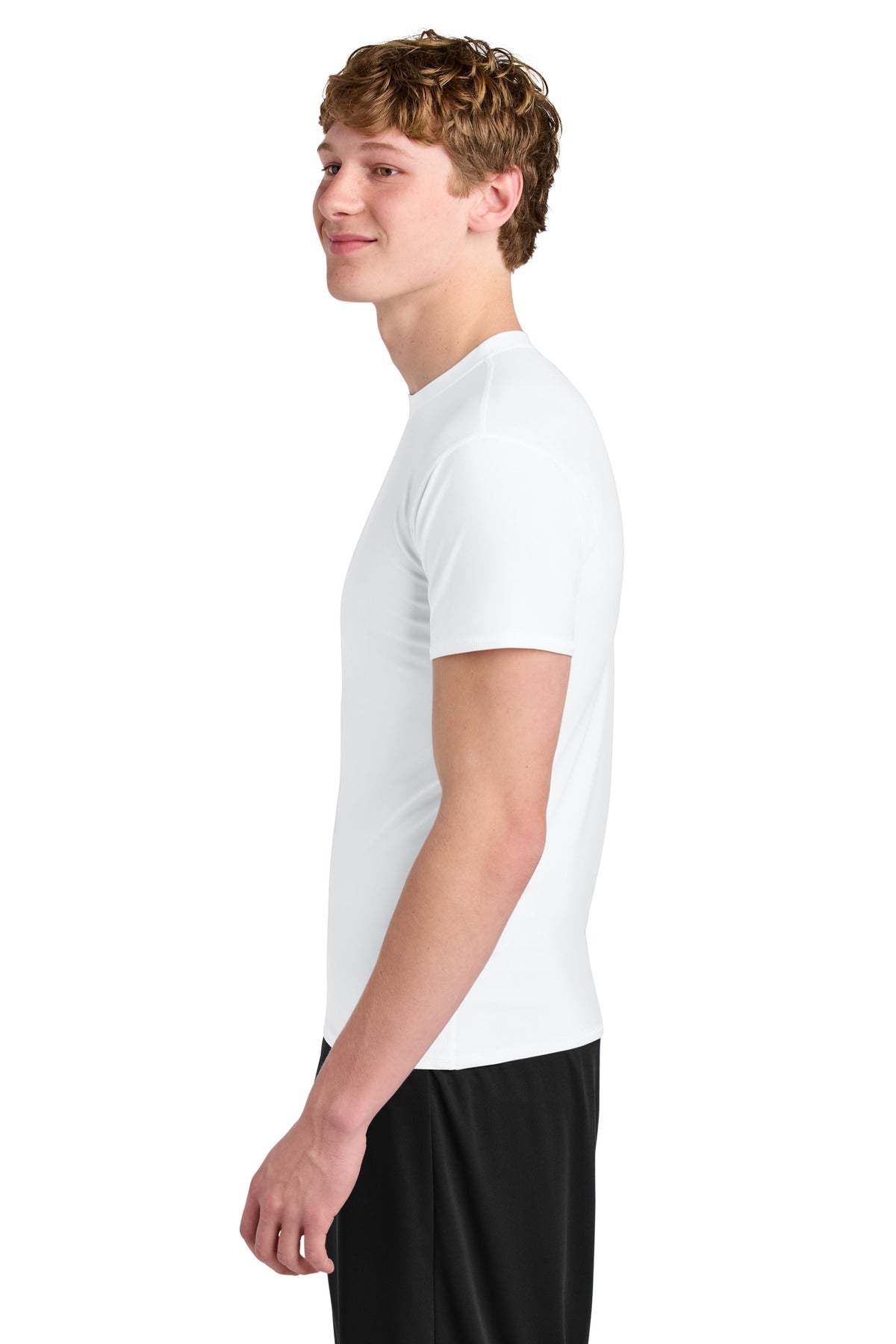 A4 Compression Short Sleeve Tee A4N3130 - White - side