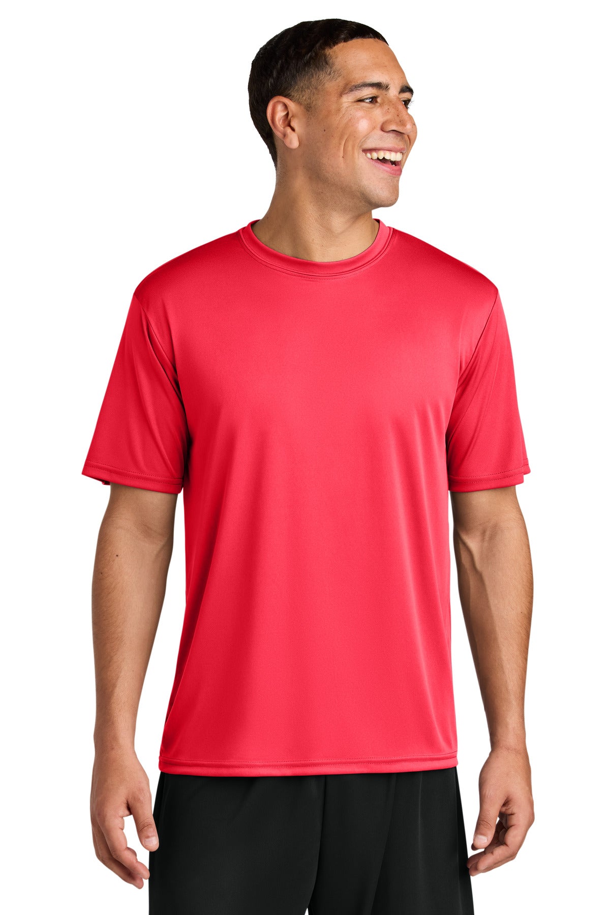 A4 Cooling Performance Short Sleeve Tee A4N3142 - Coral - front
