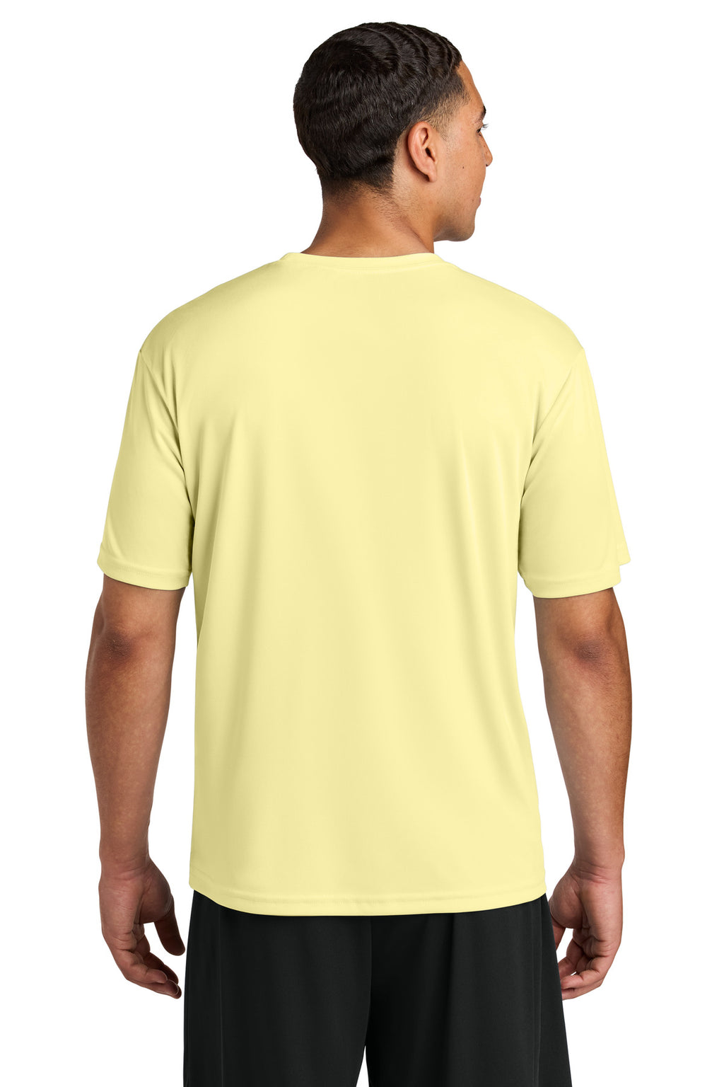 A4 Cooling Performance Short Sleeve Tee A4N3142 - Light Yellow - back