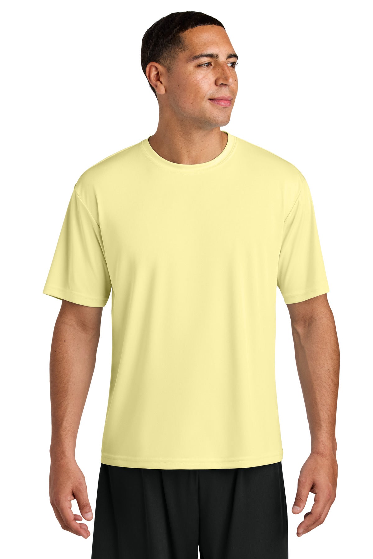 A4 Cooling Performance Short Sleeve Tee A4N3142 - Light Yellow - front