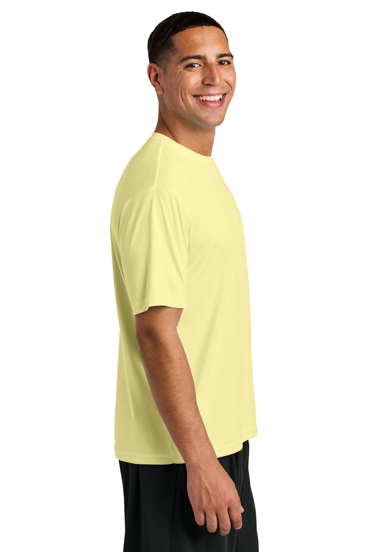A4 Cooling Performance Short Sleeve Tee A4N3142 - Light Yellow - side