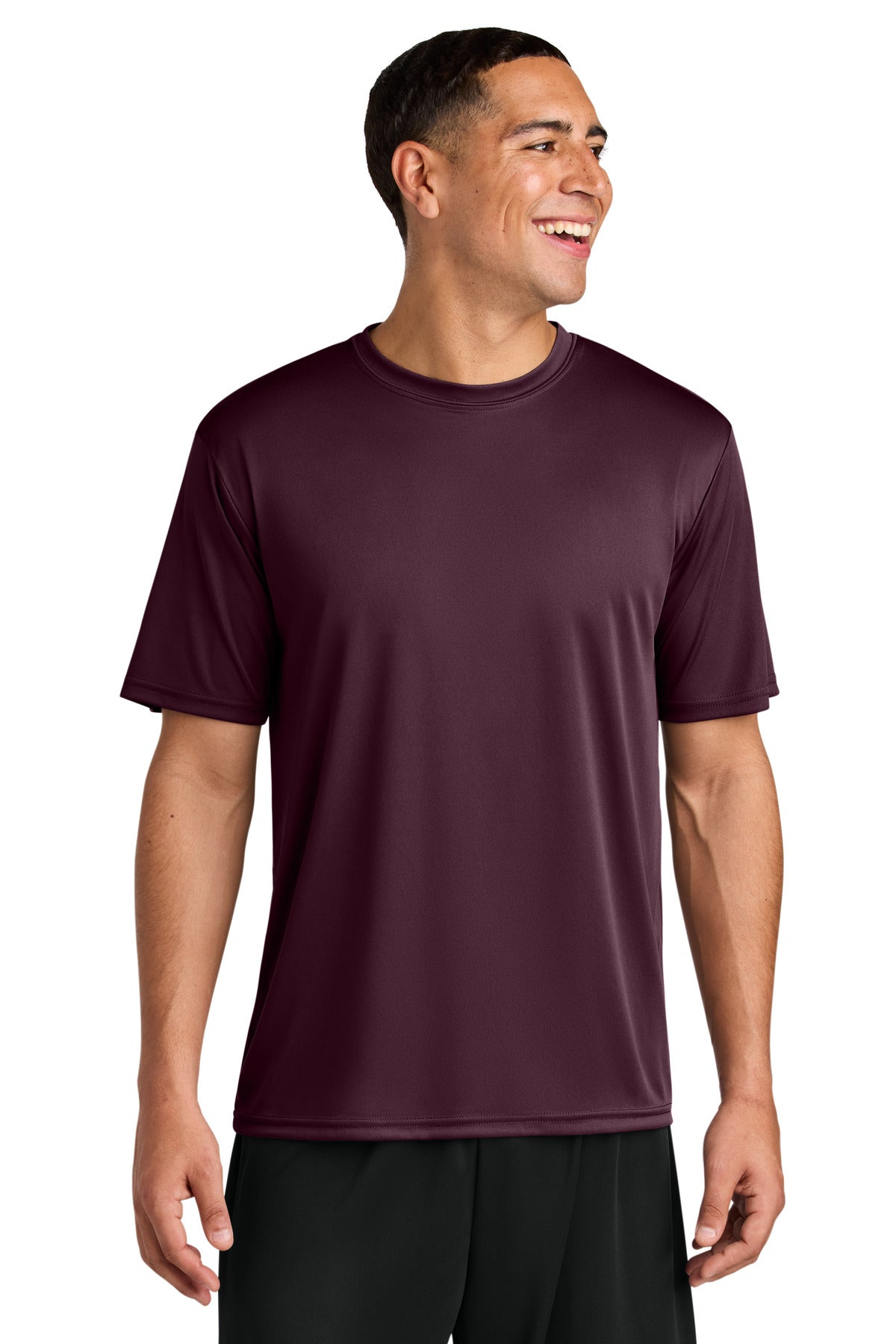 A4 Cooling Performance Short Sleeve Tee A4N3142 - Maroon - front