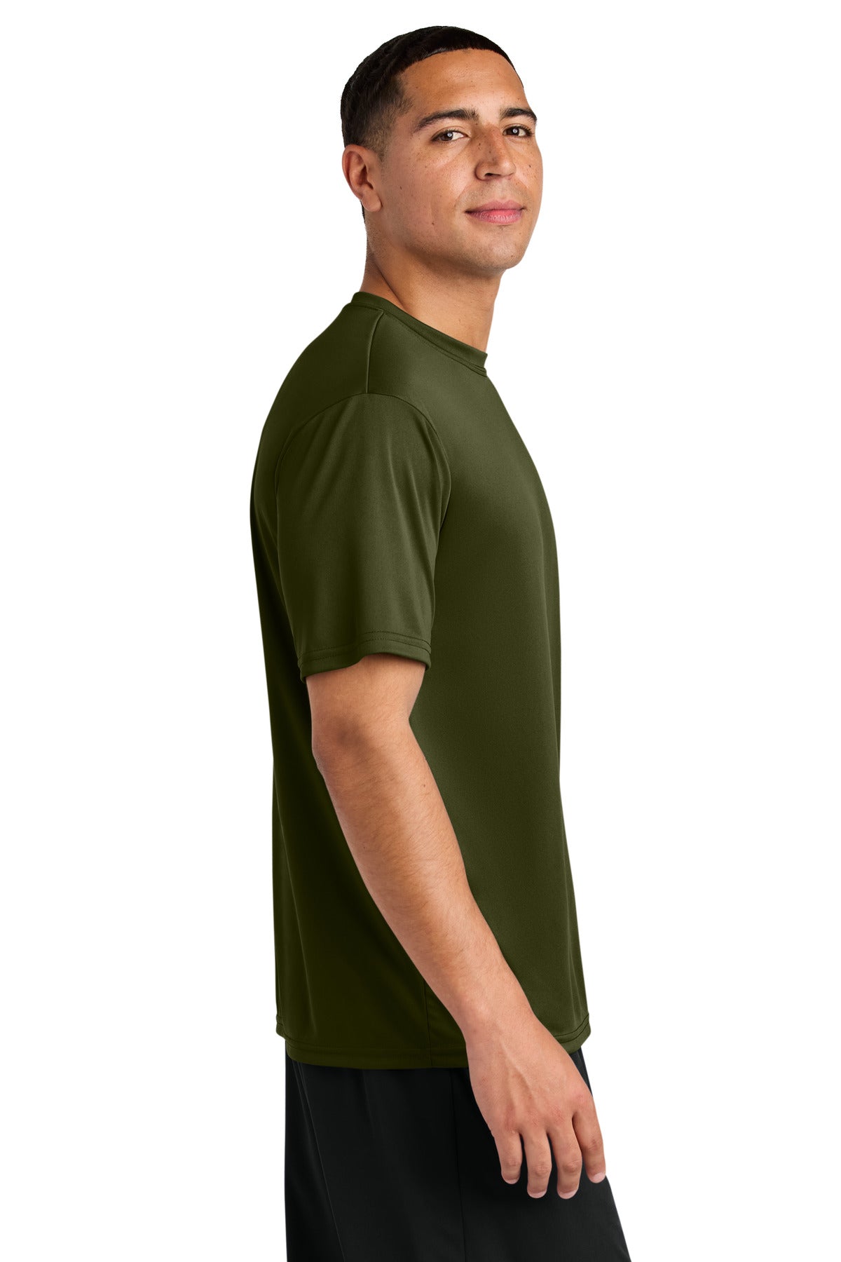 A4 Cooling Performance Short Sleeve Tee A4N3142 - Military Green - side