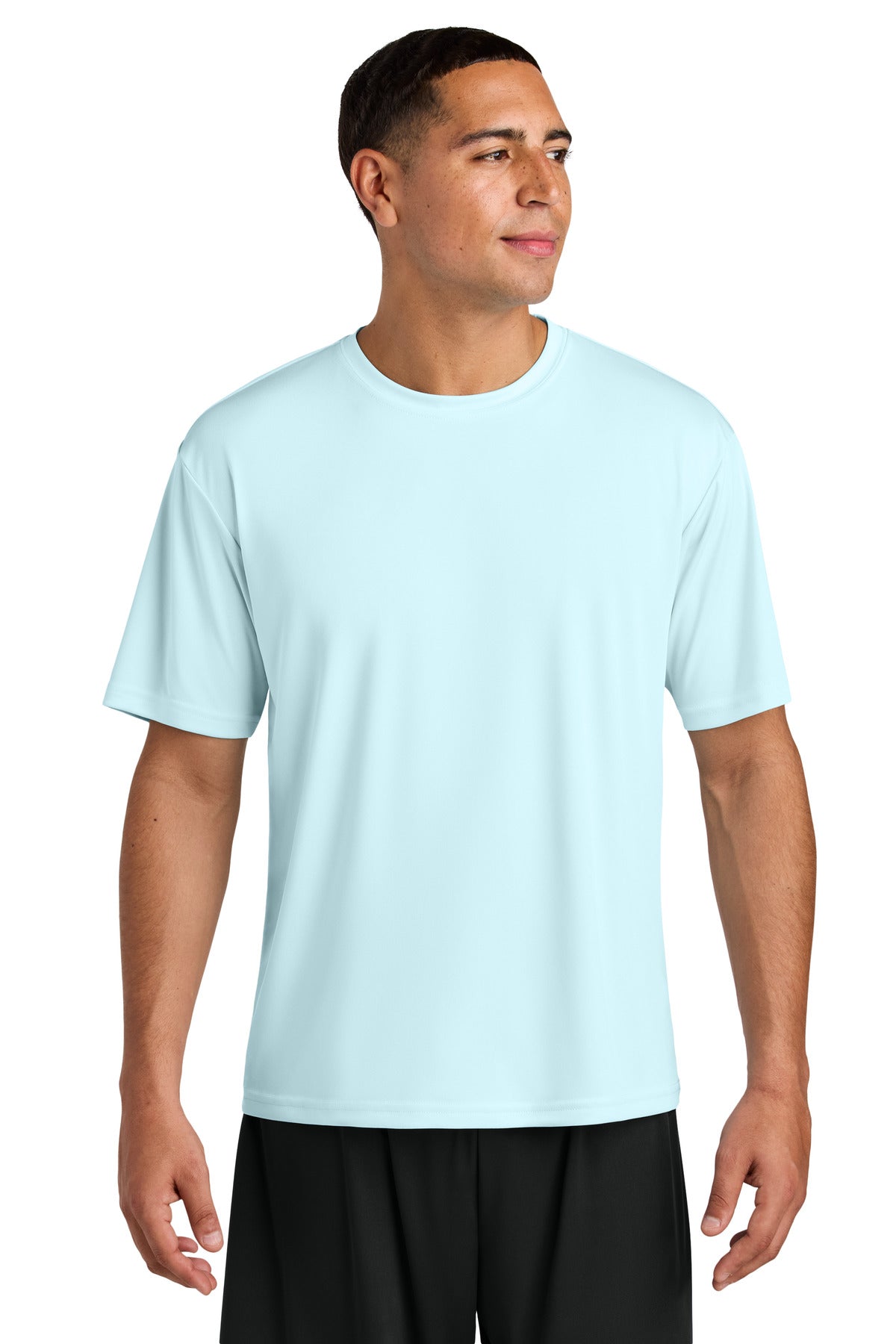 A4 Cooling Performance Short Sleeve Tee A4N3142 - Pastel Blue - front