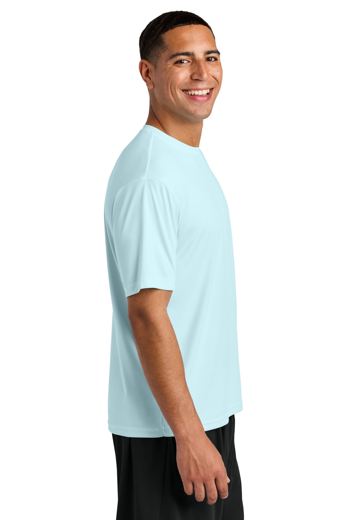 A4 Cooling Performance Short Sleeve Tee A4N3142 - Pastel Blue - side