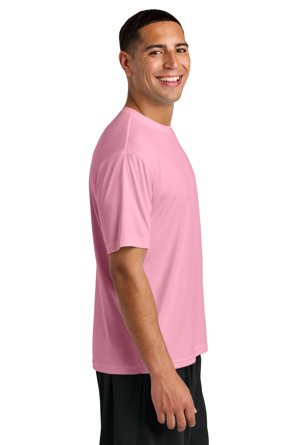 A4 Cooling Performance Short Sleeve Tee A4N3142 - Pink - side