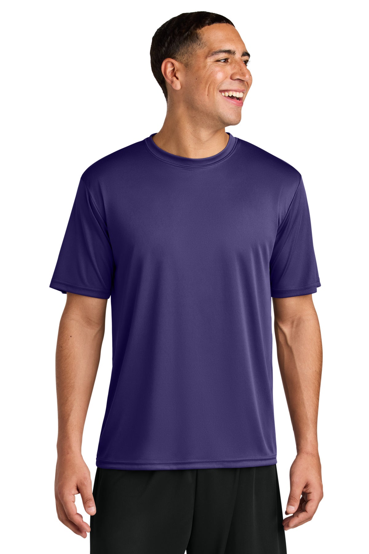 A4 Cooling Performance Short Sleeve Tee A4N3142 - Purple - front