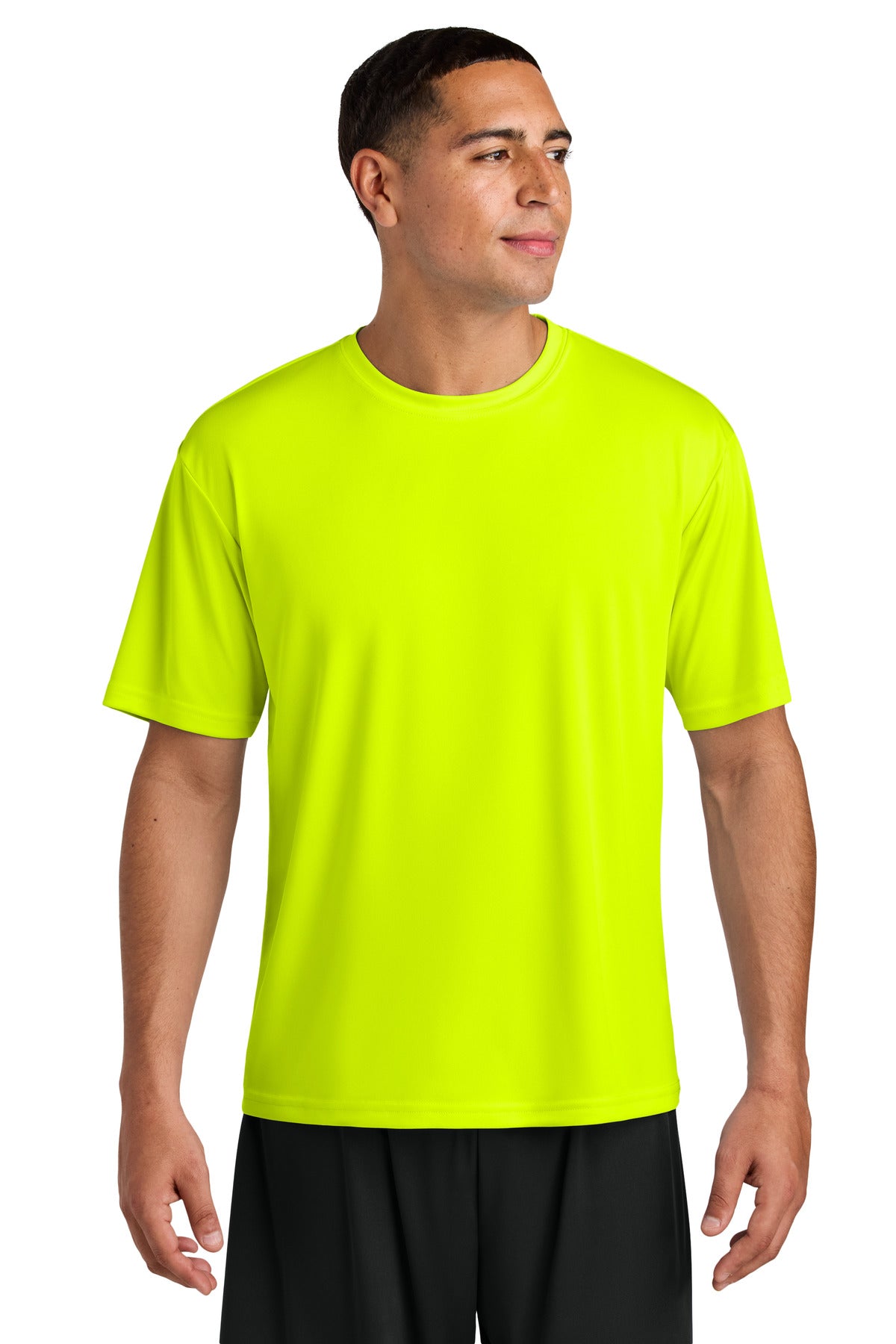 A4 Cooling Performance Short Sleeve Tee A4N3142 - Safety Yellow - front