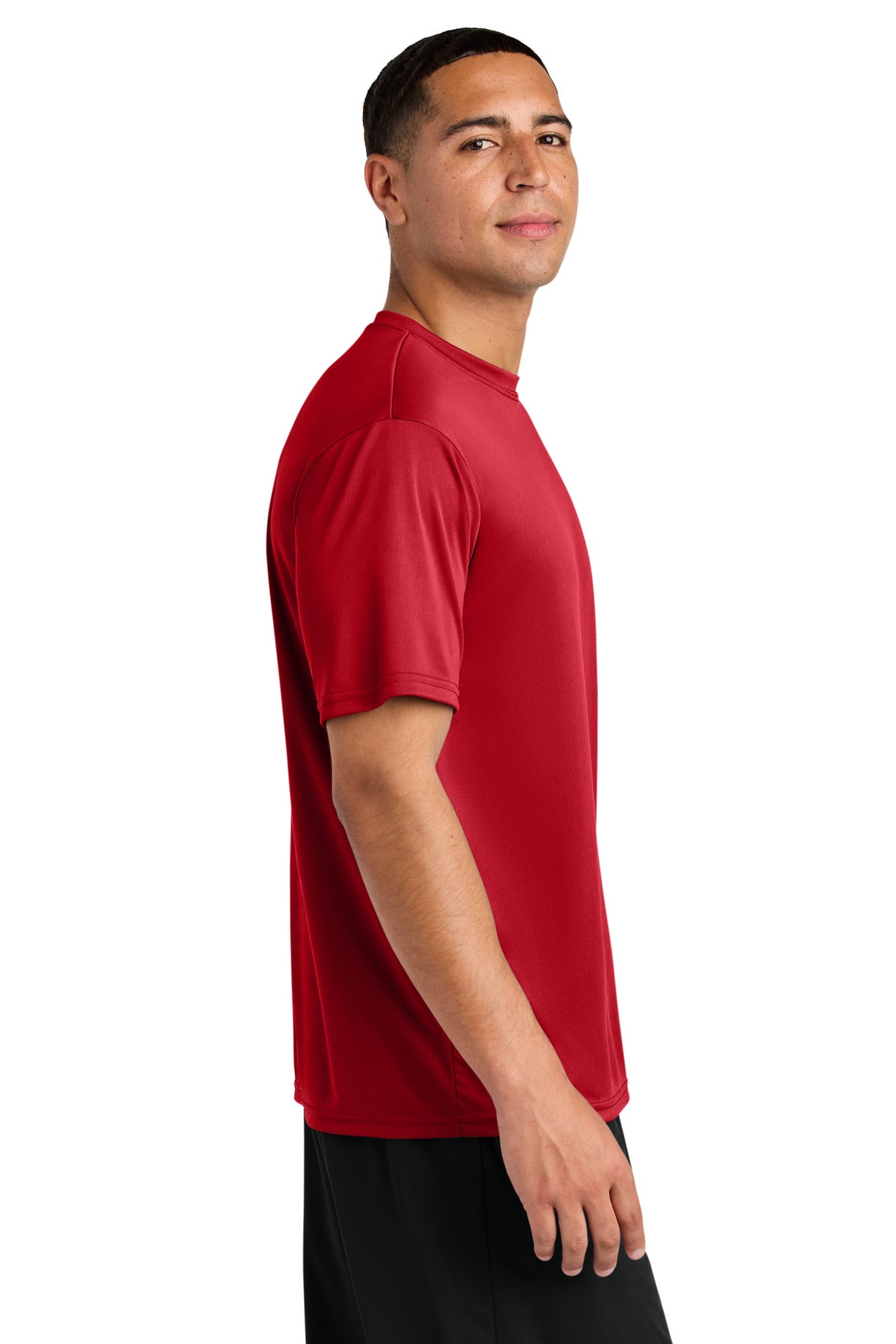 A4 Cooling Performance Short Sleeve Tee A4N3142 - Scarlet - side