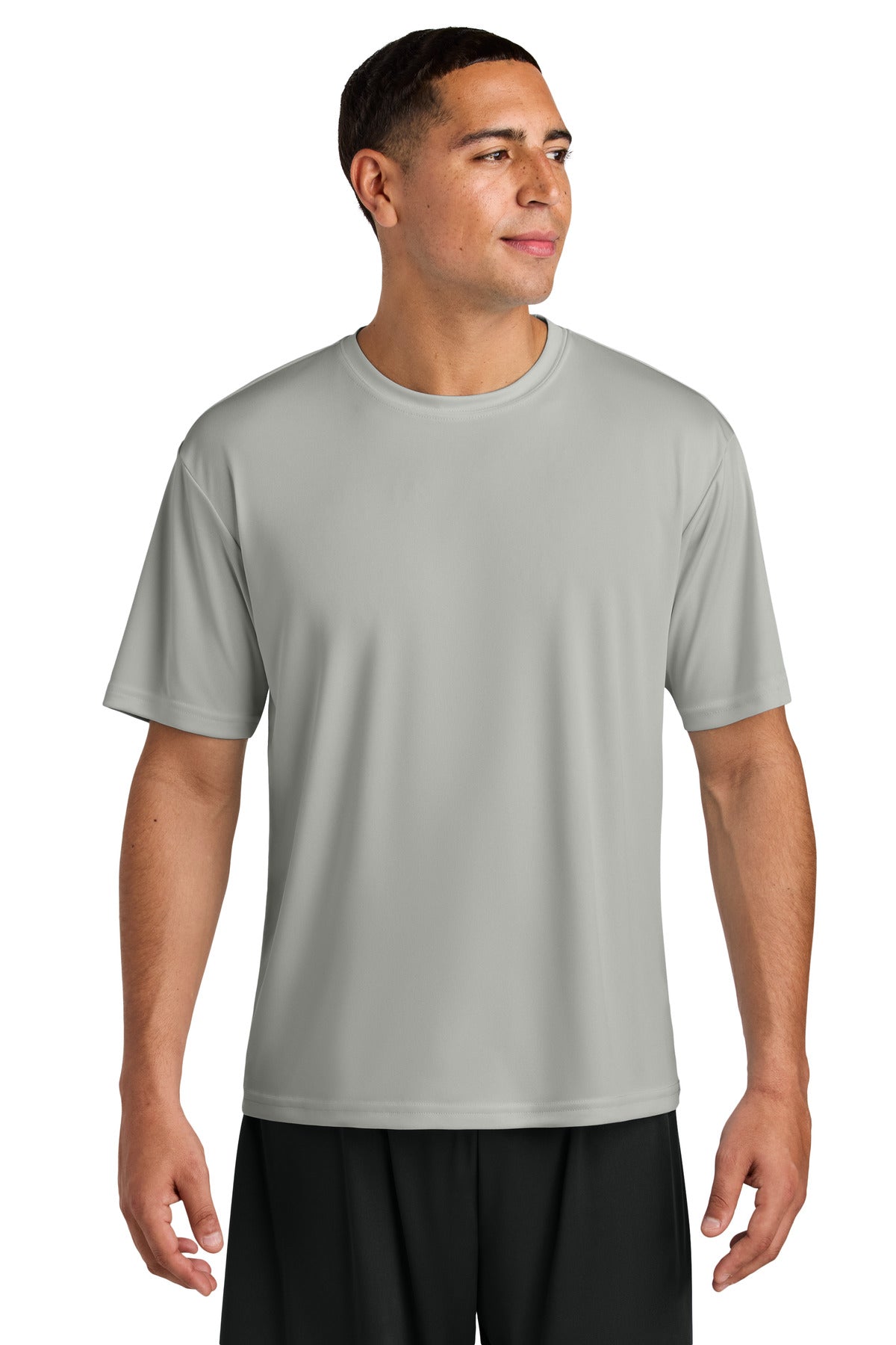 A4 Cooling Performance Short Sleeve Tee A4N3142 - Silver - front