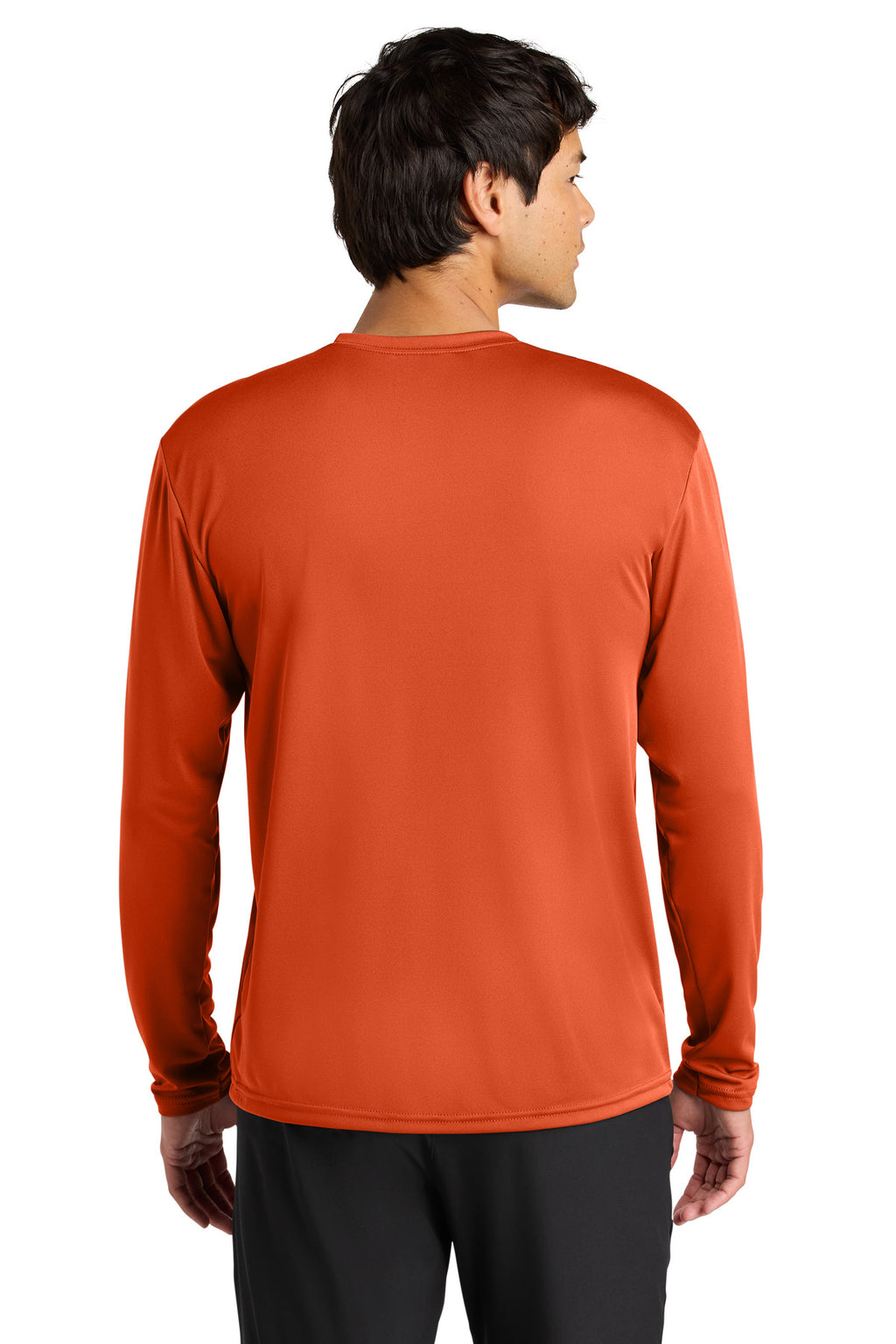 A4 Cooling Performance Long Sleeve Tee A4N3165 - Athletic Orange - back
