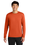 A4 Cooling Performance Long Sleeve Tee A4N3165 - Athletic Orange - front