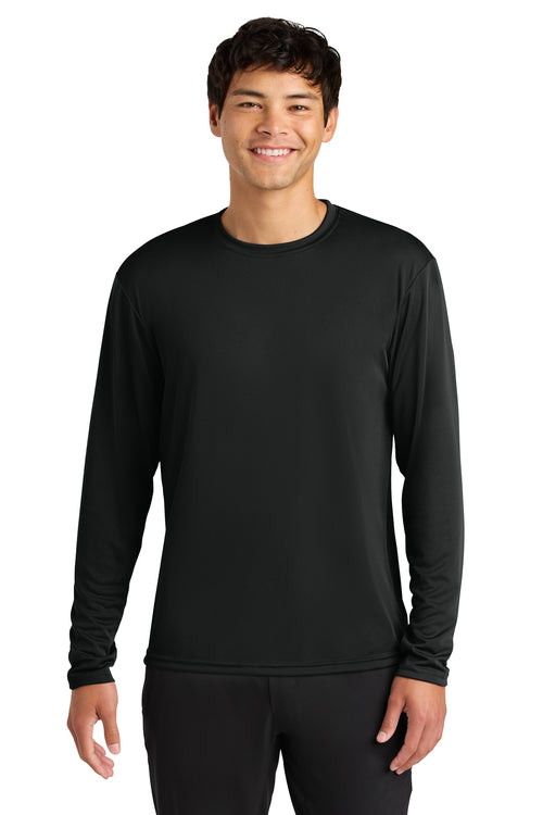 A4 Cooling Performance Long Sleeve Tee A4N3165 - Black - front